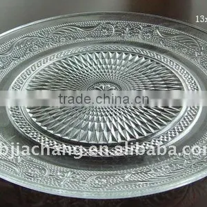 Popular 7' Round Glass Cheap Bulk White Dinner Plates thumbnail-1
