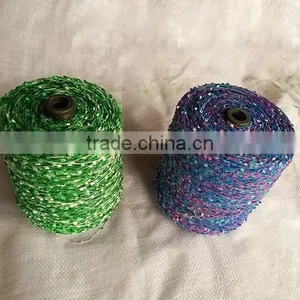 100% Polyester Fancy Yarn For Knitting Yarn With Dyeing thumbnail-3