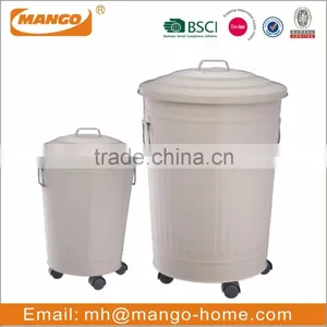 Metal Modern Cloth Laundry Basket thumbnail-5