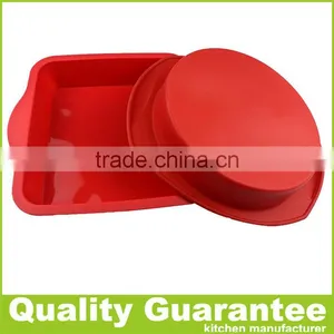 Hot Selling Silicone Baking Pan Round Silicone Cake Baking Pan Square Baking Pan thumbnail-2