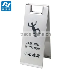 Custom Logo Print Wet Floor Caution Sign thumbnail-1