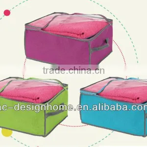 HOME DECOR COLOR NON-WOVEN FOLDING UNDERBED STORAGE thumbnail-1