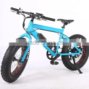 20 Inch Popular no Foldable Electric Bike Fat Tire E-bike Aluminum Alloy Frame Electric Fat Bike thumbnail-1