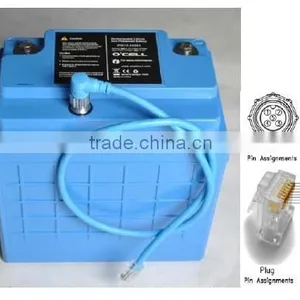 LiFePO4 Battery 12V45Ah With SMBus Battery for Medical Cart thumbnail-1