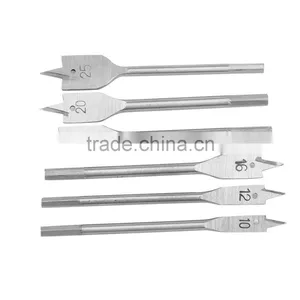 11-38mm Hex Shank Wood Flat Drill Bits Design Woodworking Spade Drill Bit thumbnail-1