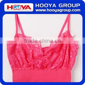 95% Nylon And 5% Spandex Camisole Ladies Lace Camisole thumbnail-3