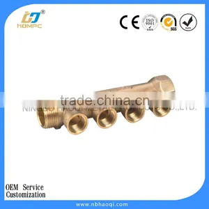 Brass Cross 3 Way Valve Manifold,exhaust Manifold thumbnail-2