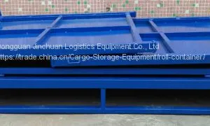 Heavy Duty Folding Steel Pallet Box For Warehouse Storage thumbnail-1