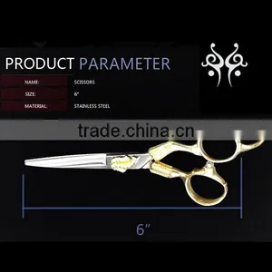 QJ-HS186 Hairdressing Scissors Hair Scissors Purple Dragon Hair Scissors thumbnail-6