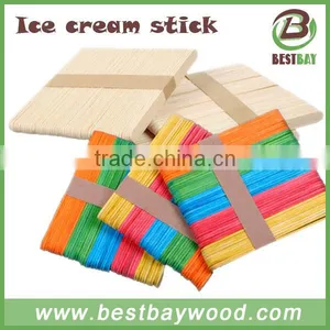 Custom Printed 114mm Wooden Ice Cream Stick thumbnail-4
