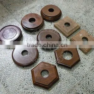 Wooden Bases for Candle Holders and Lamps thumbnail-1