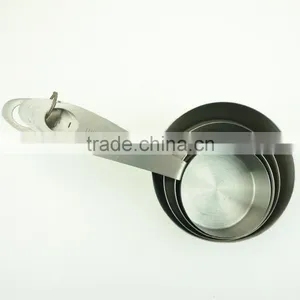 42136 4pcs Stainless Steel Nesting Measuring Cups and Spoons Set thumbnail-2