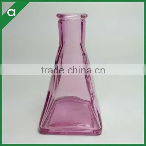 Colorful Triangle Glass Bottle for 80ml Reed Diffuser Oil With Glass Stopper thumbnail-3