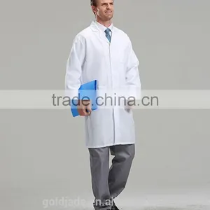 White Medical Coats Labcoat Medical Scrubs Doctor Uniform Nurse Clothing thumbnail-4