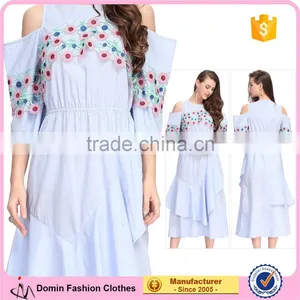 Designer Lady Straight Smart Casual Cloth Beautiful Fashion New Model Woman Dress thumbnail-1