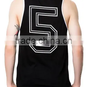 OEM Factory Custom Wholesale Men Tank Top Men Stringer Tank Top thumbnail-4