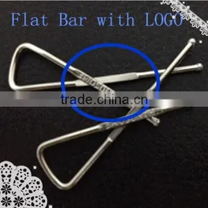 X Shape Shirt Packaging Metal Collar Clip thumbnail-2