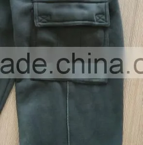 Men's,Boy's and Kid's Fleece Cargo Pants With Piping Fleece Pant thumbnail-2