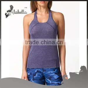 Gym Tank Top / Gym Singlet Tank Top / Fitness Women Tank Top With Custom Logo on Singlet thumbnail-1