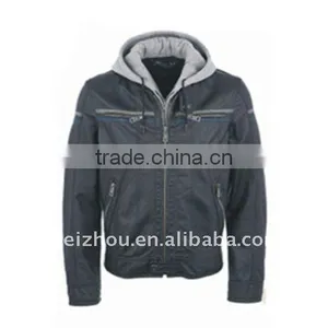 Men Leather Jacket thumbnail-1