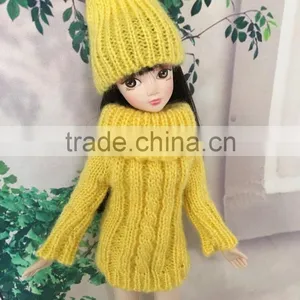 2017 New Design Doll Clothing my Sweet Love Handmade Baby Doll Sweater thumbnail-3