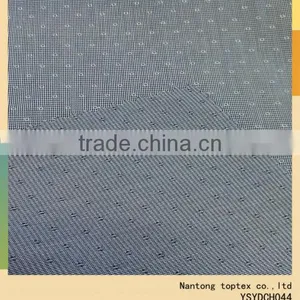 50x60 156x76 Dobby Yarn Dyed Chambray Cotton Fabric for Mens Shirt thumbnail-1