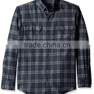 Custom Design Flannal Plaid Mesh Half Soft t Shirt thumbnail-1
