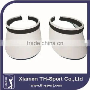 Customized White Cotton Golf Sun Hats For Men thumbnail-1