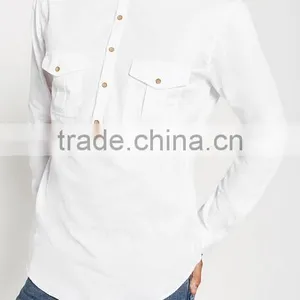 Black and White Striped Short-sleeve Shirt Cotton Business and Leisure Travelers No-iron Cultivate One's Morality Men's Button-d thumbnail-1
