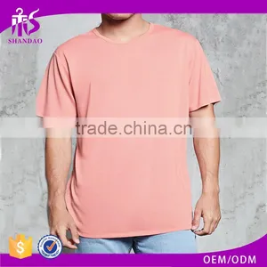 Guangzhou High Quality Best-selling Manufacture 180g 100% Cotton Plain Dyed Short Sleeve O-neck Men's T Shirt thumbnail-1