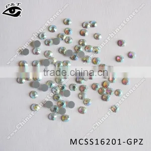 IRON ON RHINESTONE TOP DMC RHINESTONE SS16 CRYSTAL AB FOR DRESS thumbnail-1