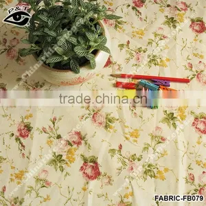 Japanese Printed Cotton Fabric Custom Printed Cotton Fabric for Table thumbnail-1