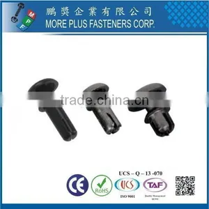 Taiwan Household Product Nylon Plastic Rivet Snap Rivets thumbnail-1