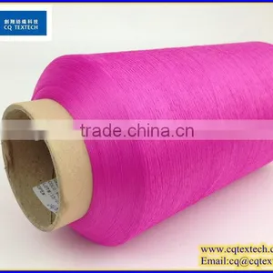 Combed Compact Recycled Polyester Indigo Dyed Yarn Made In China thumbnail-2