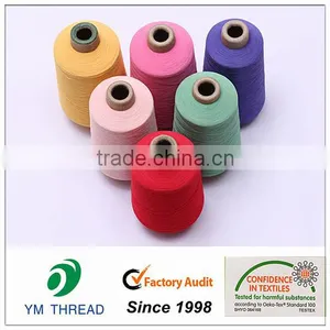 Dyed 100 Polyester 70/2 High Stretch KnittingYarn for Socks thumbnail-1