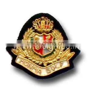 Embroidered Bullion Wire Badges thumbnail-1