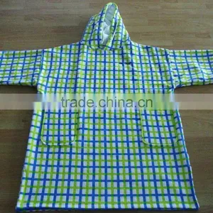 Printed Velour Bathrobe thumbnail-1