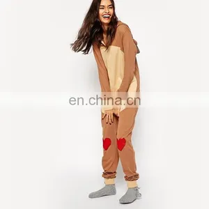 Chritmas Gift Winter Funny Animal Onesie, Adult Casual Onesie thumbnail-4