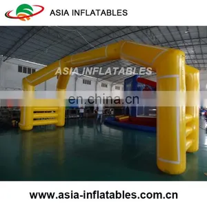The Most Attractive 0.6mm Thickness PVC Tarpaulin Inflatable Arch , Inflatable Event Archway, Inflatable Finish Arch thumbnail-4