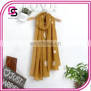 2018 Winter Cotton Scarf Embroidered Dot Size Female Cloak Shawls Wholesale thumbnail-1