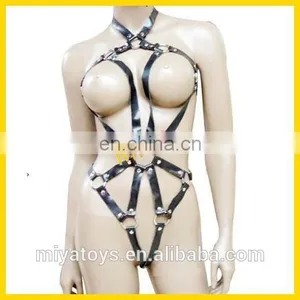 2015 New Arrival Full Body Leather Sex Body Harness thumbnail-1