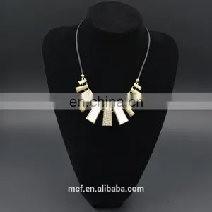 Wholesale Crystal Diamond Rhinestone Fashion Pendant Necklace MCB-0032 thumbnail-3