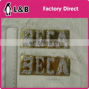 High Quality New Design Hot Fix Leather Motif thumbnail-2