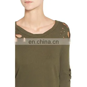 Newest Women Wear Long Sleeve Shirt Cotton & Modal Fabric Ladies Tops thumbnail-4