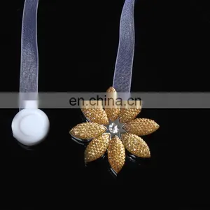 Fashion Quality Rhinestone Magnetic Curtain Buckle thumbnail-3