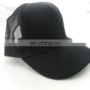 Short Bill Foam Plain Gorra Trucker Cap Mesh Hat thumbnail-2