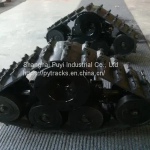 Small Rubber Track System Py-180 for Agricultural Machine/ Wheelchairs thumbnail-3