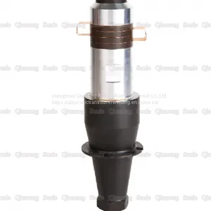 20Khz 1500w Industrial Welding Piezo Ultrasonic Transducers 3/8-24UNF , High Temperature thumbnail-1