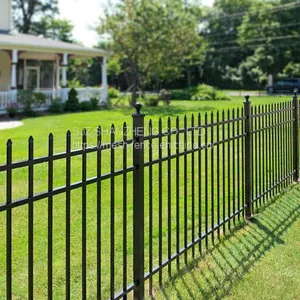 Wrought Iron Fence/ Decorative Fence/ Ornamental Fence/cast Iron Fence thumbnail-3