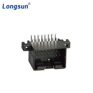 174053-2 16 Pin PCB Header TYCO AMP TE Automotive Wire Pin Connector thumbnail-1